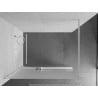 Mexen Kioto+ Duschwand mit Regal Walk-in 100 x 200 cm, matt, weiß - 800-100-121-20-30