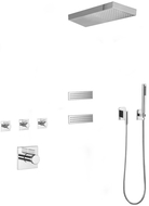 Mexen Fall Unterputz-Duschset, Chrom - 7602-04-00
