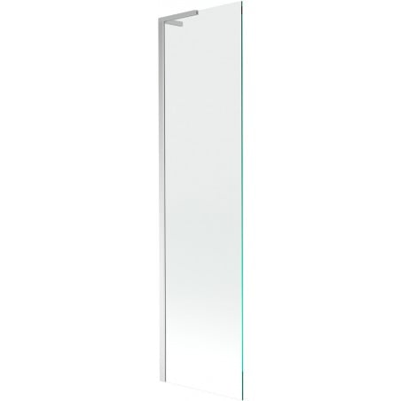 Mexen Next L Badewannenaufsatz 1-flügelig 50 x 150 cm, transparent, chrom - 895-050-000-03-00-01