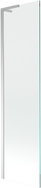Mexen Next L Badewannenaufsatz 1-flügelig 50 x 150 cm, transparent, chrom - 895-050-000-03-00-01