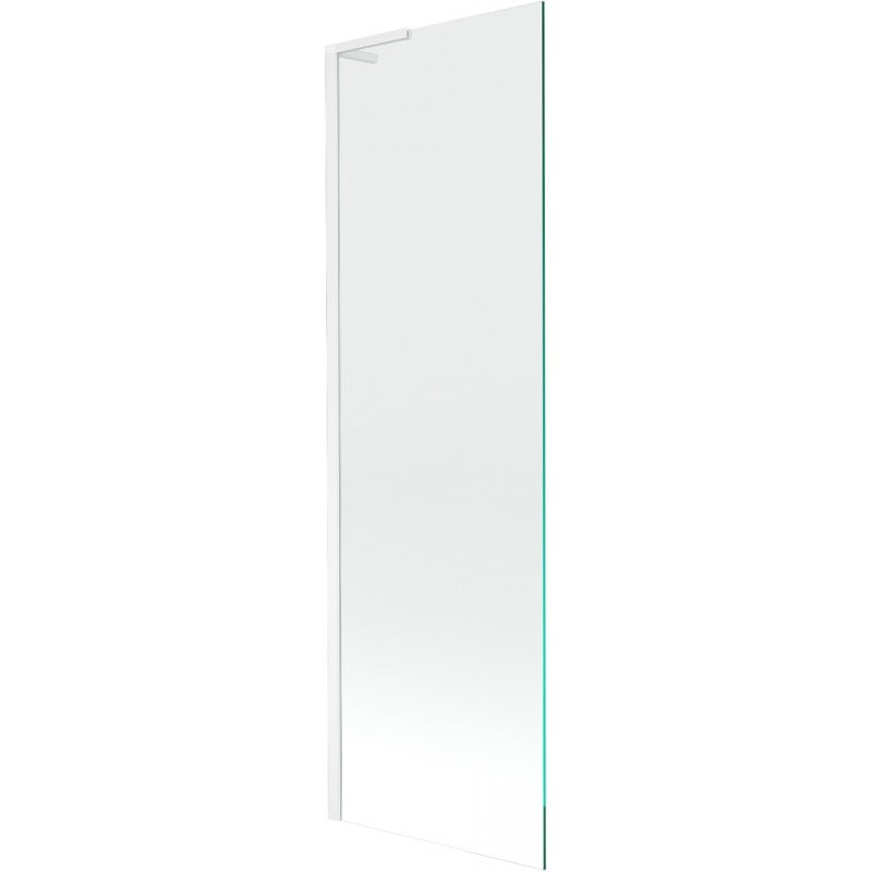 Mexen Next L 1-flügelige Duschwand 60 x 150 cm, transparent, weiß - 895-060-000-03-00-20