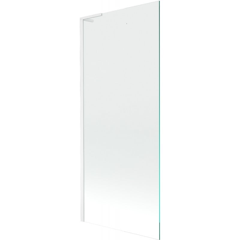 Mexen Next L 1-flügelige Duschwand 80 x 150 cm, transparent, weiß - 895-080-000-03-00-20