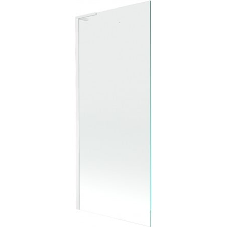 Mexen Next L 1-flügelige Duschwand 80 x 150 cm, transparent, weiß - 895-080-000-03-00-20