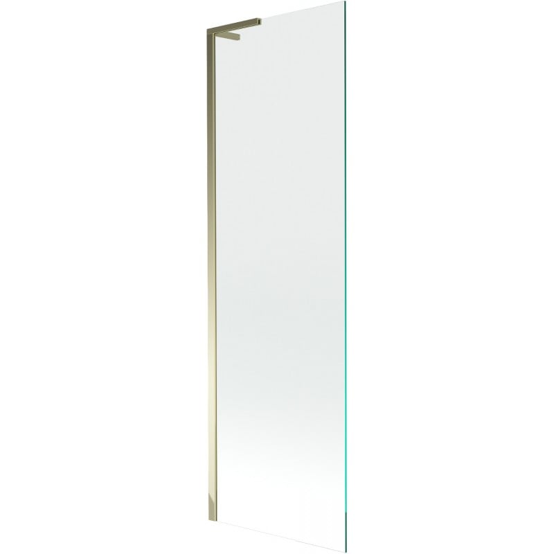 Mexen Next L 1-flügelige Duschabtrennung 60 x 150 cm, transparent, gold - 895-060-000-03-00-50