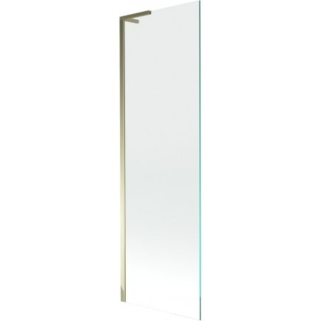 Mexen Next L 1-flügelige Duschabtrennung 60 x 150 cm, transparent, gold - 895-060-000-03-00-50