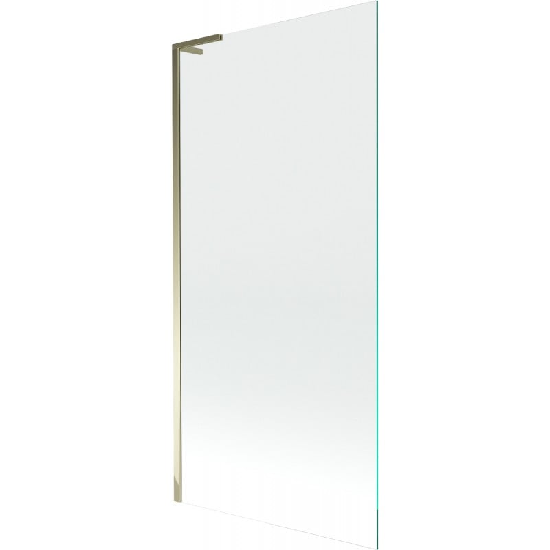Mexen Next L Duschtrennwand 1-flügelig 90 x 150 cm, transparent, gold - 895-090-000-03-00-50