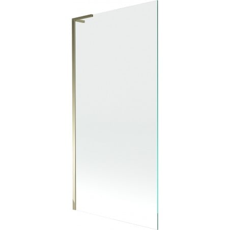 Mexen Next L Duschtrennwand 1-flügelig 90 x 150 cm, transparent, gold - 895-090-000-03-00-50