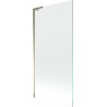 Mexen Next L Duschtrennwand 1-flügelig 90 x 150 cm, transparent, gold - 895-090-000-03-00-50
