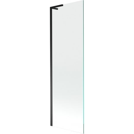 Mexen Next L Badewannen Faltwand 1-flügelig 60 x 150 cm, transparent, schwarz - 895-060-000-03-00-70