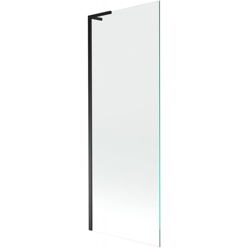Mexen Next L Badewannenwand 1-flügelig 70 x 150 cm, transparent, schwarz - 895-070-000-03-00-70