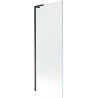 Mexen Next L Badewannenwand 1-flügelig 70 x 150 cm, transparent, schwarz - 895-070-000-03-00-70
