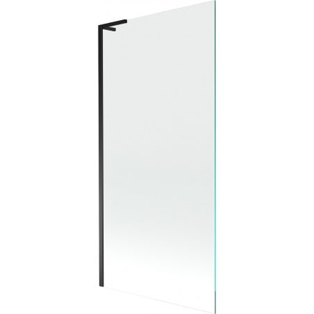 Mexen Next L Badewannenfaltwand 1-flügelig 90 x 150 cm, transparent, schwarz - 895-090-000-03-00-70