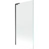 Mexen Next L Badewannenfaltwand 1-flügelig 90 x 150 cm, transparent, schwarz - 895-090-000-03-00-70