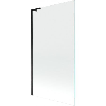 Mexen Next L Badewannenabtrennung 1-flügelig 100 x 150 cm, transparent, schwarz - 895-100-000-03-00-70