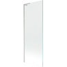 Mexen Next L Badewannen-Faltwand 1-flügelig 70 x 150 cm, transparent, gebürstetes Nickel - 895-070-000-03-00-97