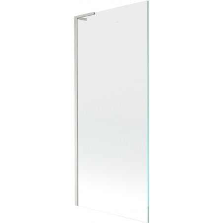 Mexen Next L Badewannenfaltwand 1-flügelig 80 x 150 cm, transparent, gebürsteter Nickel - 895-080-000-03-00-97