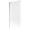 Mexen Next L Badewannenabtrennung 1-flügelig 90 x 150 cm, satiniert, chrom - 895-090-000-03-30-01