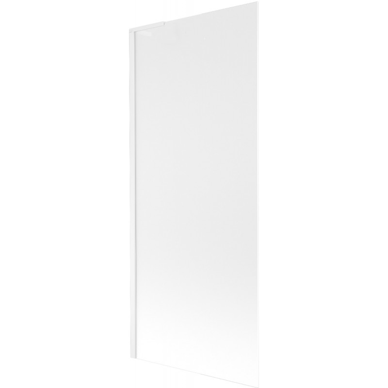 Mexen Next L Badewannenfaltwand 1-flügelig 80 x 150 cm, mattiert, weiß - 895-080-000-03-30-20