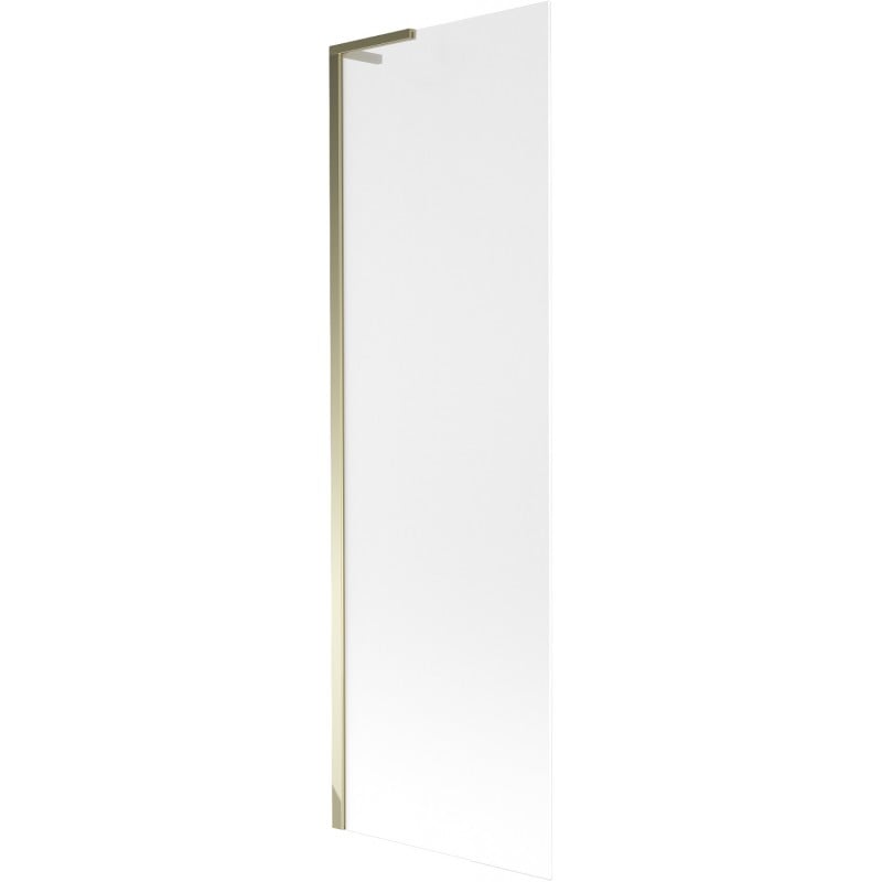 Mexen Next L Badewannenabtrennung 1-flügelig 60 x 150 cm, matt, gold - 895-060-000-03-30-50