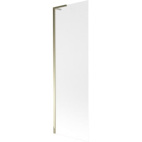 Mexen Next L Badewannenabtrennung 1-flügelig 60 x 150 cm, matt, gold - 895-060-000-03-30-50