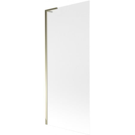 Mexen Next L Duschabtrennung 1-flügelig 80 x 150 cm, Frost, Gold - 895-080-000-03-30-50