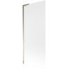 Mexen Next L Duschabtrennung 1-flügelig 80 x 150 cm, Frost, Gold - 895-080-000-03-30-50
