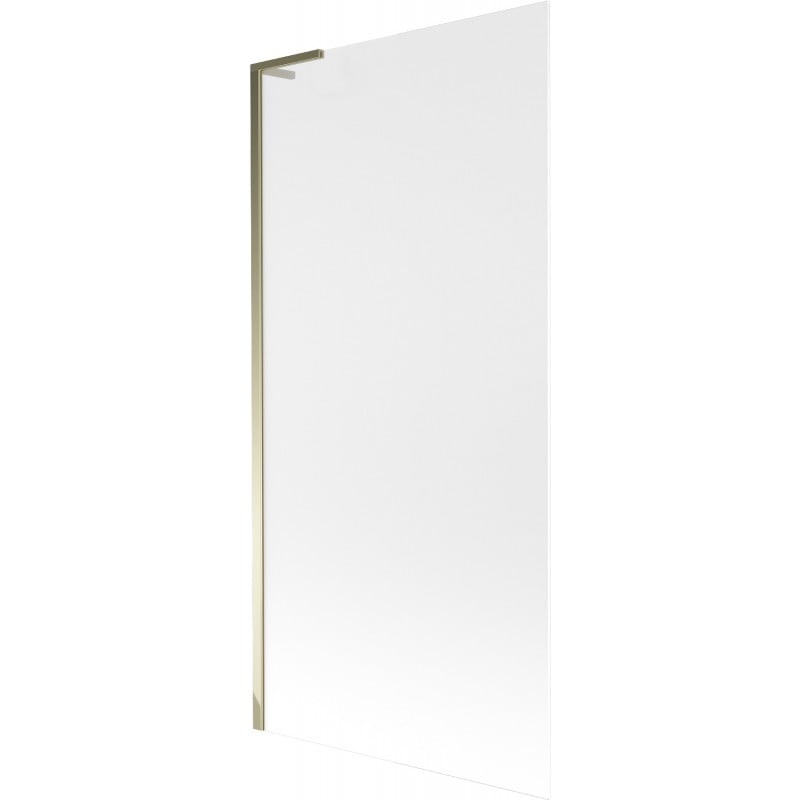 Mexen Next L Badewannenfaltwand 1-flügelig 90 x 150 cm, mattiert, gold - 895-090-000-03-30-50