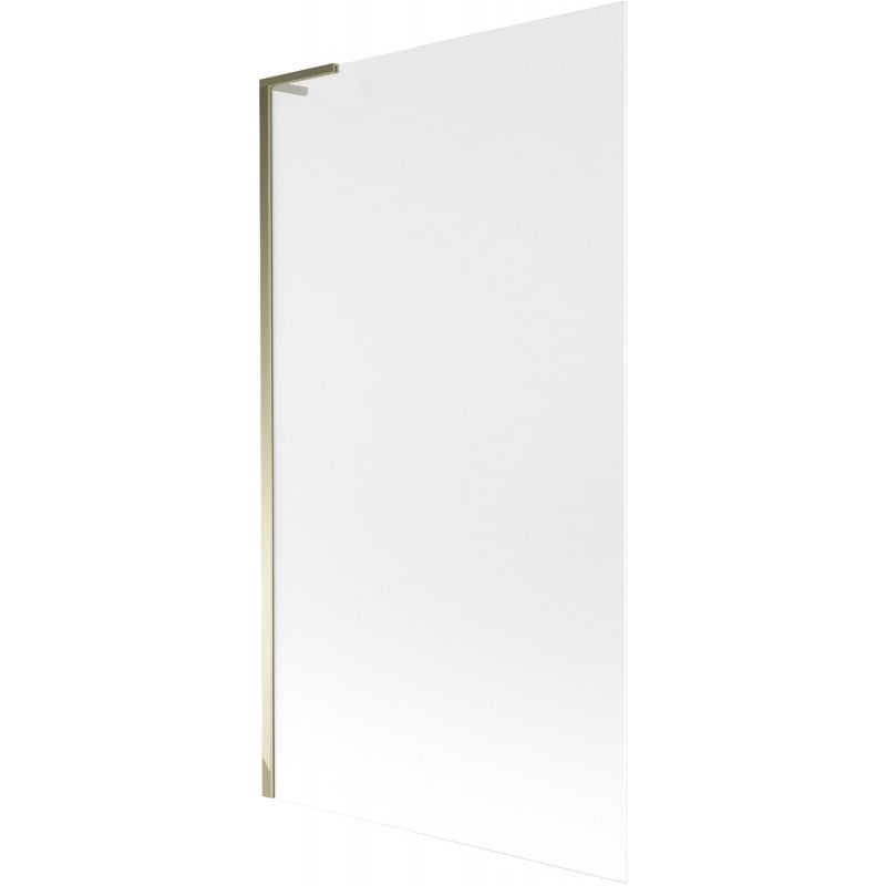 Mexen Next L Badewannenabtrennung 1-flügelig 100 x 150 cm, matt, gold - 895-100-000-03-30-50