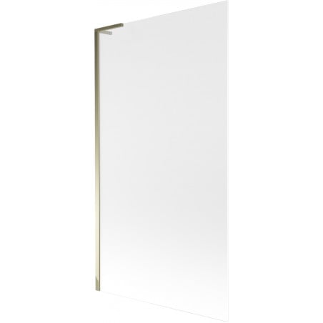 Mexen Next L Badewannenabtrennung 1-flügelig 100 x 150 cm, matt, gold - 895-100-000-03-30-50