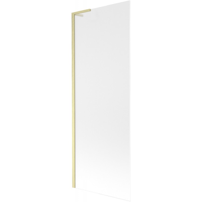 Mexen Next L Badewannenwand 1-flügelig 70 x 150 cm, matt, gebürstetes Gold - 895-070-000-03-30-55