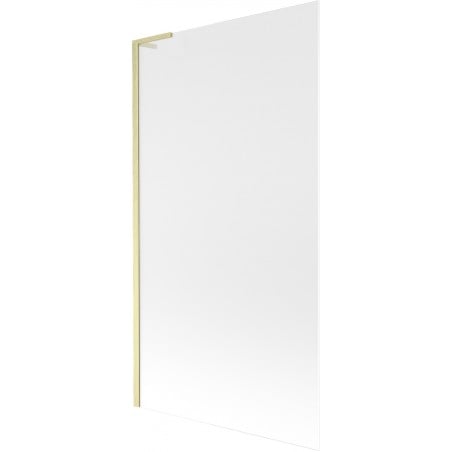 Mexen Next L Badewannenfaltwand 1-flügelig 100 x 150 cm, matt, gold gebürstet - 895-100-000-03-30-55