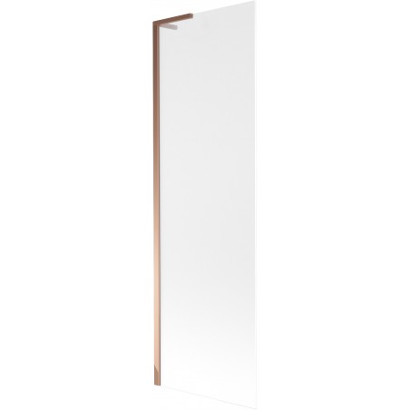 Mexen Next L Wannenabtrennung 1-flügelig 60 x 150 cm, matt, Roségold - 895-060-000-03-30-60