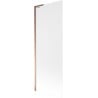 Mexen Next L Badewannenfaltwand 1-flügelig 70 x 150 cm, matt, Roségold - 895-070-000-03-30-60