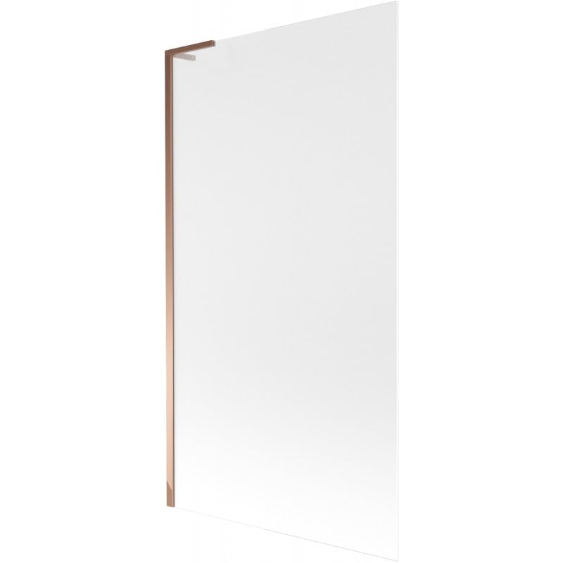 Mexen Next L Badewannenfaltwand 1-flügelig 100 x 150 cm, matt, Roségold - 895-100-000-03-30-60
