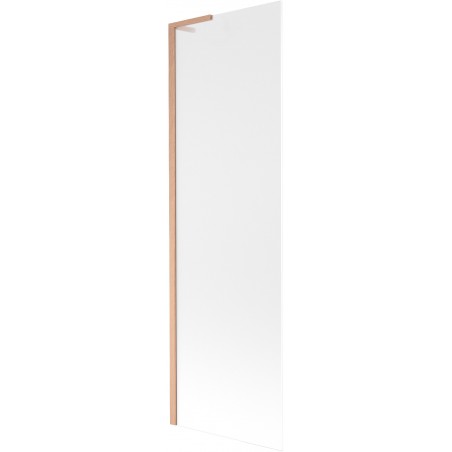 Mexen Next L Badewannen-Panel 1-flügelig 60 x 150 cm, matt, gebürstetes Kupfer - 895-060-000-03-30-65