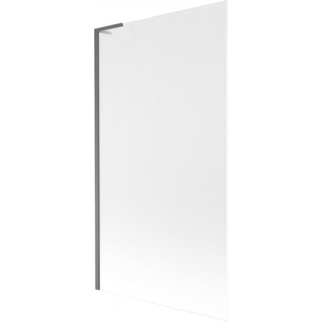 Mexen Next L Badewannen-Duschwand 1-flügelig 100 x 150 cm, satiniert, gebürstetes Gun Gray - 895-100-000-03-30-66