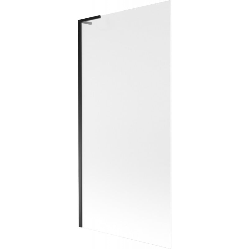 Mexen Next L Badewannenfaltwand 1-flügelig 90 x 150 cm, satiniert, schwarz - 895-090-000-03-30-70