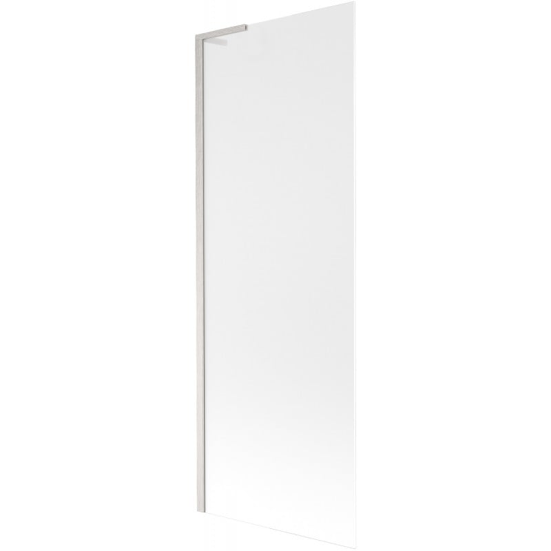 Mexen Next L Badewannenwand 1-flügelig 70 x 150 cm, matt, gebürsteter Nickel - 895-070-000-03-30-97