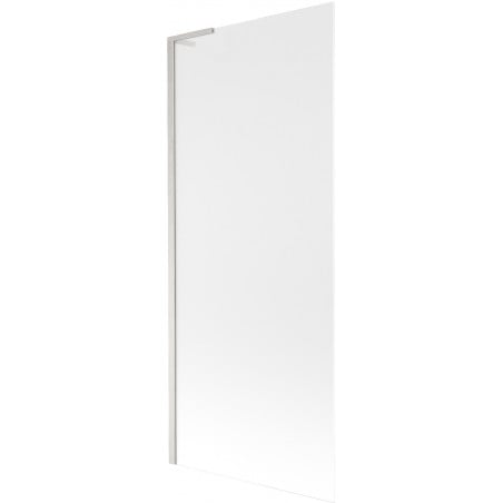 Mexen Next L Badewannenfaltwand 1-flügelig 80 x 150 cm, matt, gebürsteter Nickel - 895-080-000-03-30-97