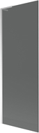 Mexen Next L Wannenspritzschutz 1-flügelig 70 x 150 cm, Graphit, Chrom - 895-070-000-03-40-01