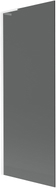Mexen Next L Wannenabtrennung 1-flügelig 70 x 150 cm, Graphit, Weiß - 895-070-000-03-40-20