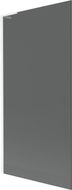 Mexen Next L Wannenschirm 1-flügelig 90 x 150 cm, Graphit, Weiß - 895-090-000-03-40-20