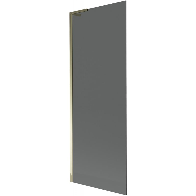 Mexen Next L Badewannen-Faltwand 1-flügelig 70 x 150 cm, Graphit, Gold - 895-070-000-03-40-50