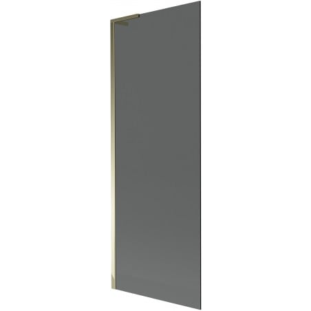 Mexen Next L Badewannen-Faltwand 1-flügelig 70 x 150 cm, Graphit, Gold - 895-070-000-03-40-50