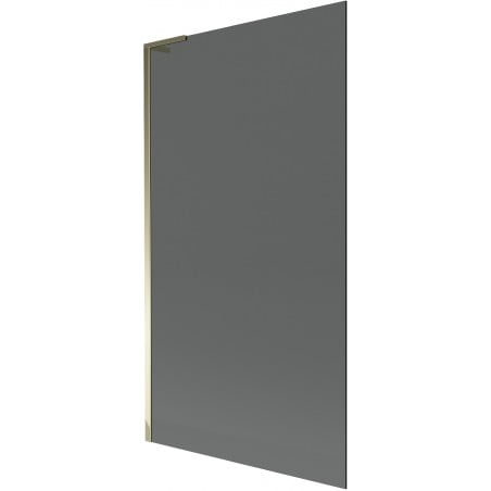 Mexen Next L Badewannenfaltwand 1-flügelig 100 x 150 cm, grafit, gold - 895-100-000-03-40-50