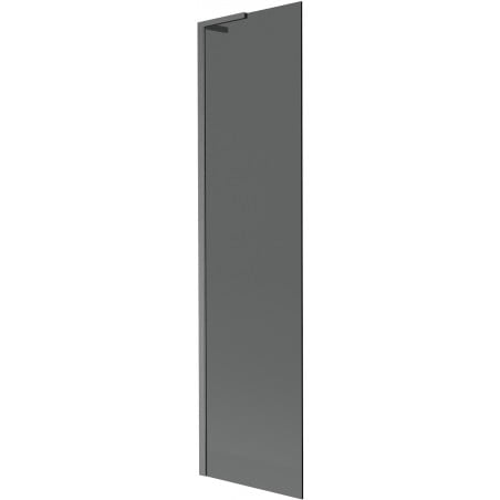 Mexen Next L Badewannenfaltwand 1-teilig 50 x 150 cm, Graphit, Gun Gray gebürstet - 895-050-000-03-40-66