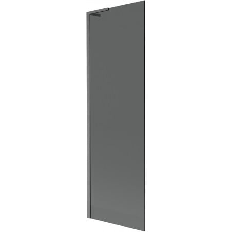 Mexen Next L Badewannen-Faltwand 1-teilig 60 x 150 cm, Graphit, geschliffen Gun Gray - 895-060-000-03-40-66
