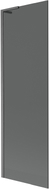 Mexen Next L Badewannen-Faltwand 1-teilig 60 x 150 cm, Graphit, geschliffen Gun Gray - 895-060-000-03-40-66