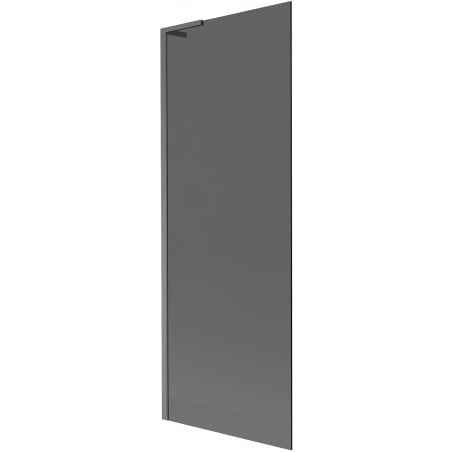 Mexen Next L Badewannenabtrennung 1-flügelig 70 x 150 cm, graphit, gun gray gebürstet - 895-070-000-03-40-66