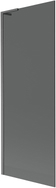 Mexen Next L Badewannenabtrennung 1-flügelig 70 x 150 cm, graphit, gun gray gebürstet - 895-070-000-03-40-66